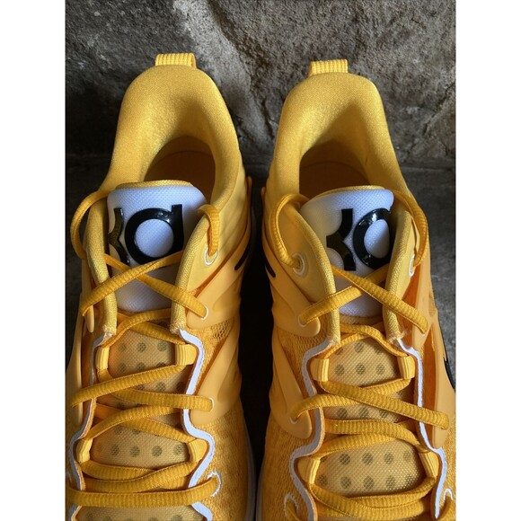 Nike KD15 TB Promo 'University Gold' Black Yellow DX6648-701 Men's Size 15 New - Picture 3 of 7